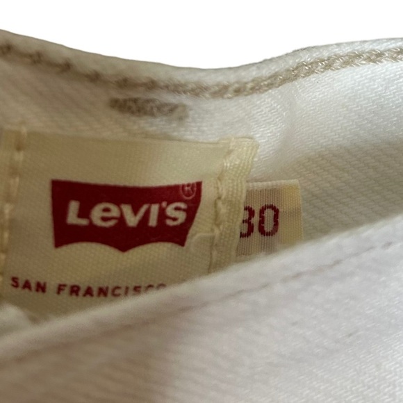 LEVI'S Loose Cargo Cool Ecru Pants - Picture 8 of 15